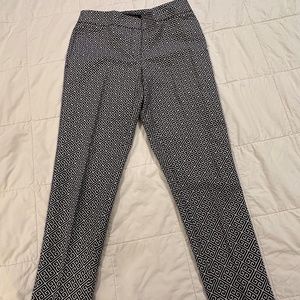 White House Black Market Womens Crop pants size 4
